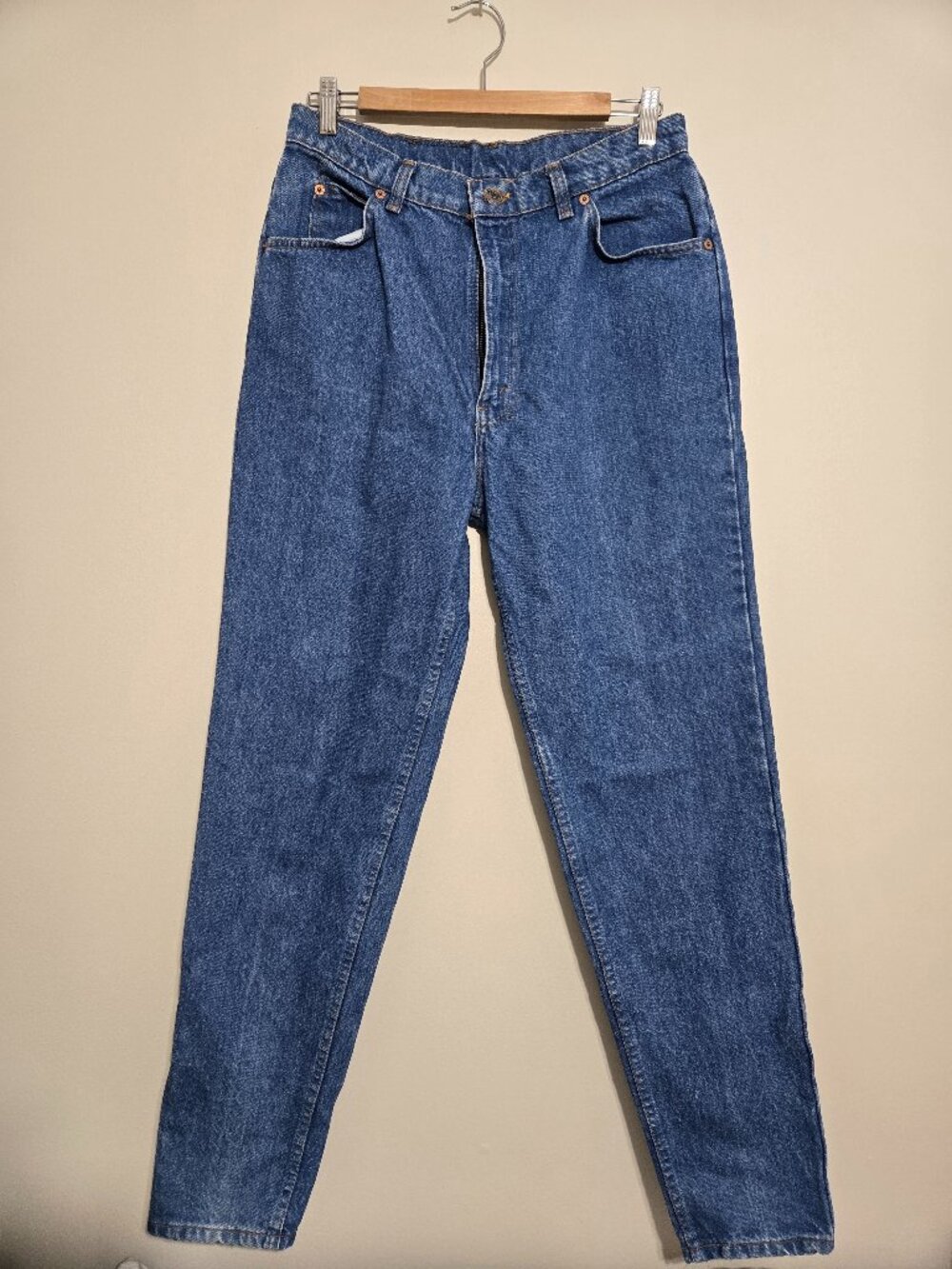 Vintage Levi’s 598 Jeans Womens High Waist Tapered Leg Orange Tab S 16 W30 L32